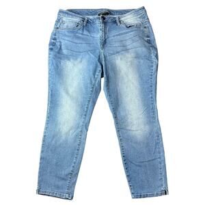Lane Bryant Ankle Jeans Size 18 Light Wash